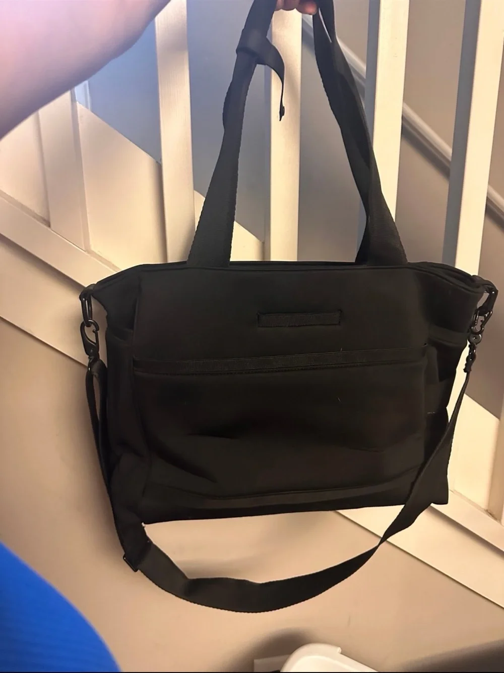 Dagne Dover Wade Neoprene Diaper Tote - Black
